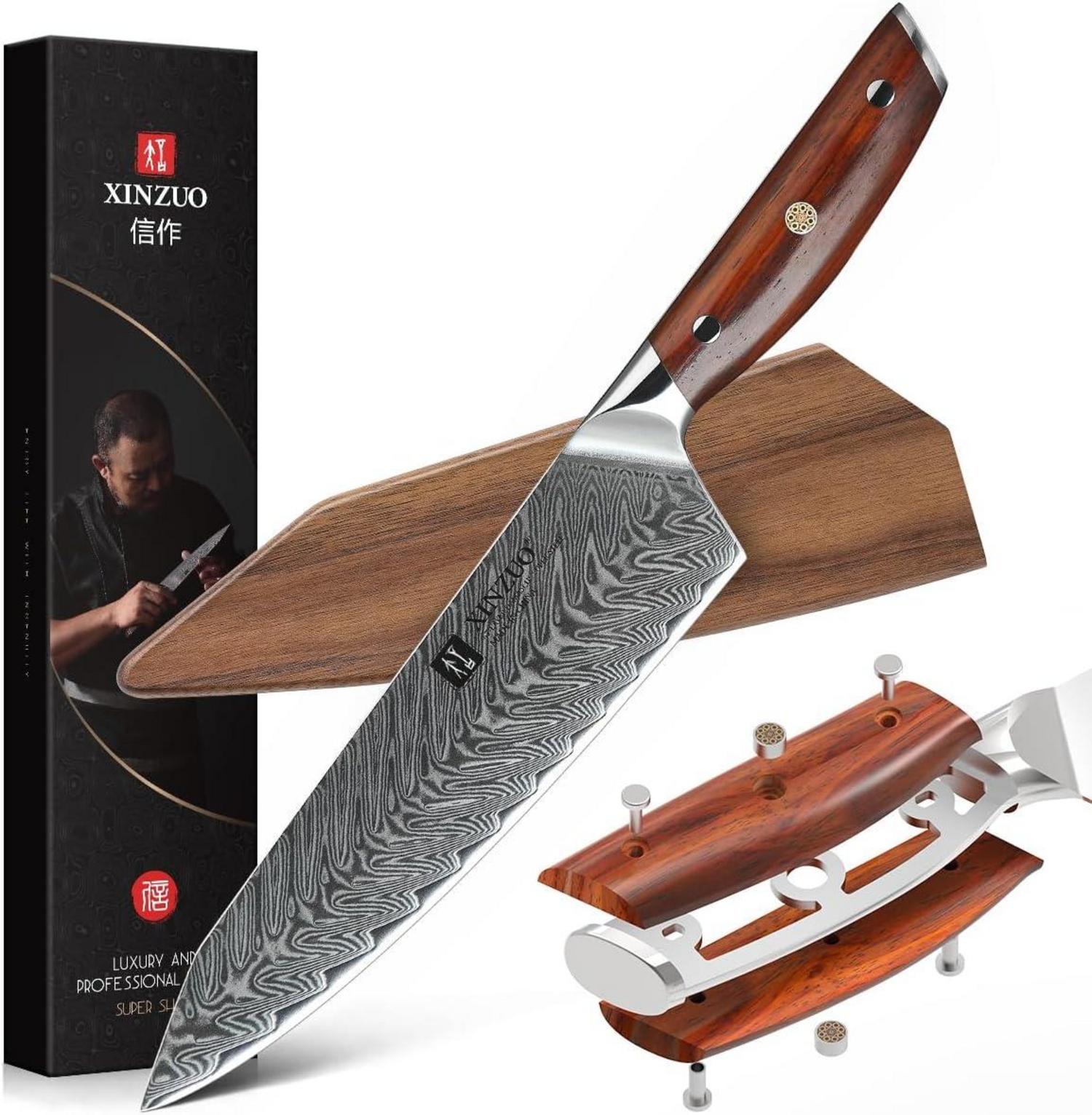 Damaststahl Kochmesser 21cm Profi Kiritsuke Chefmesser Gyuto