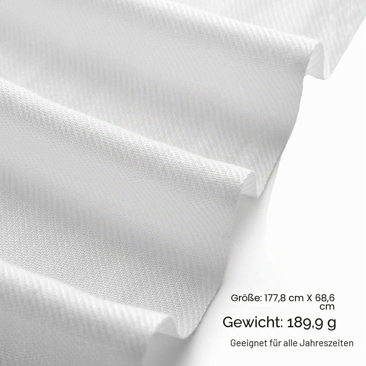 Pashmina Schal Damen Stola Elegant Weiß