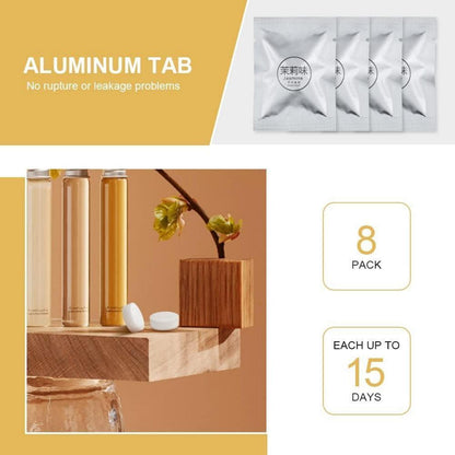 Aromatherapie Tabletten für Auto Lufterfrischer - 8 Stücke