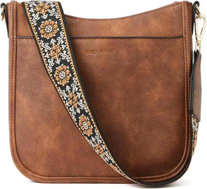 Moderne BOSTANTEN Damen Handtasche Leder Crossbody Schultertasche