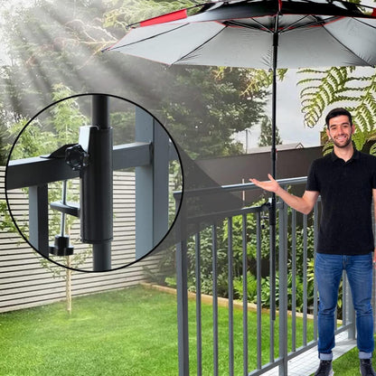 Metall Terrassenschirm-Klemme für Balkongeländer