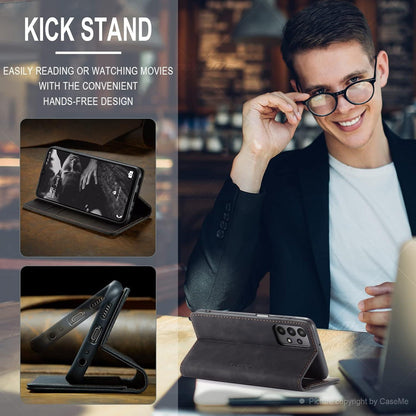 Samsung Galaxy A23 5G Handyhülle Leder Flip Case mit Kartenfach