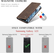 Samsung Galaxy A23 Handyhülle 5G Flip Case Leder Tasche