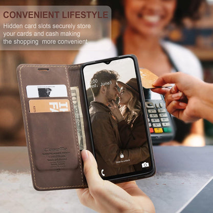 Samsung Galaxy A23 Handyhülle 5G Premium Leder Flip Case Standfunktion