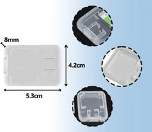 SD Karten Aufbewahrung Case - 9er Set, TF Card Hülle