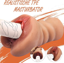 Realistischer Masturbator Groß 3D Vagina Klitoris Anal
