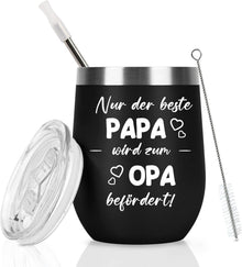 Opa Geschenk Papa Vatertag Weihnachten 12oz Coffee Becher
