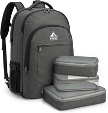 G4Free Reiserucksack mit Packwürfeln für Reisen