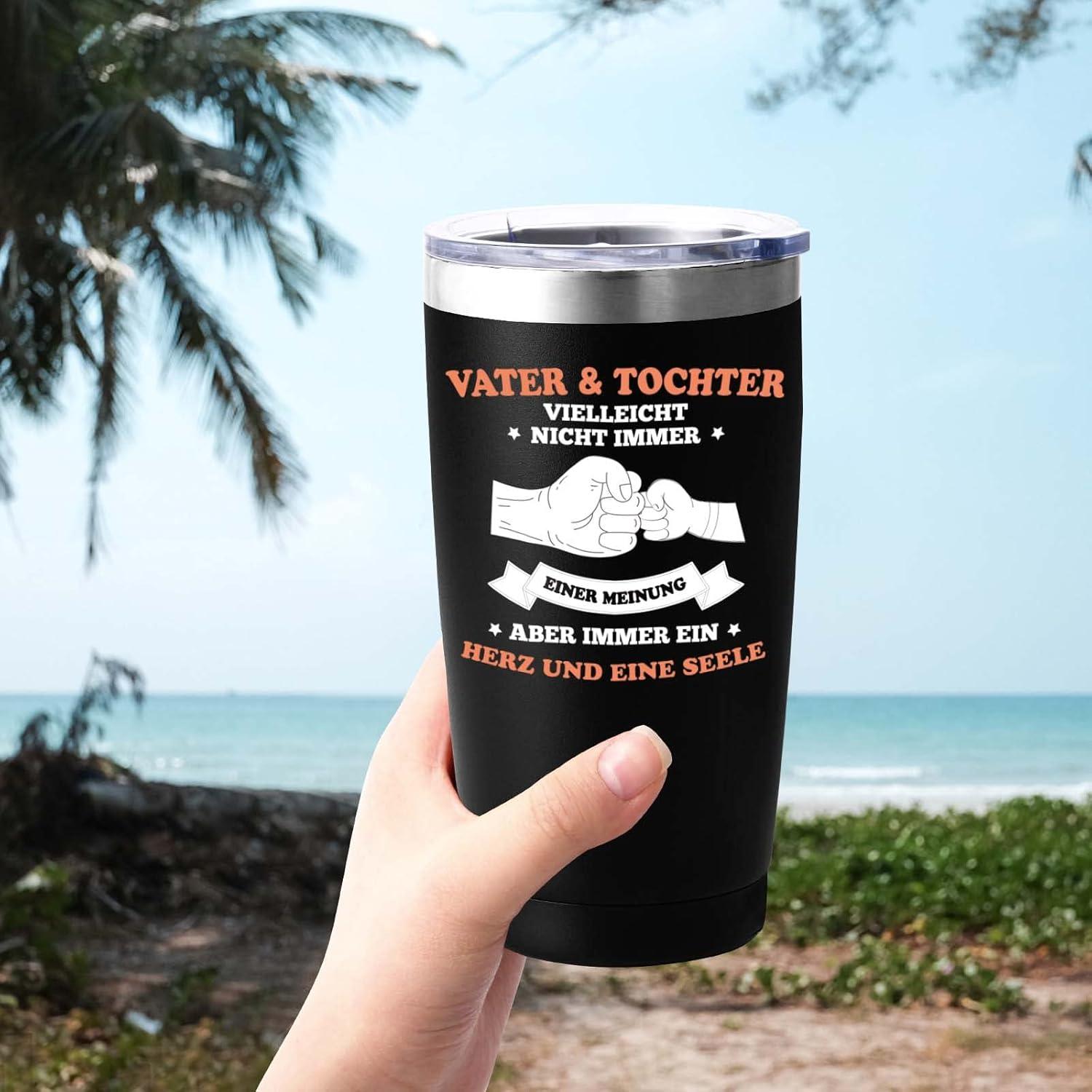 Livole Vatertagsgeschenk Weihnachtsgeschenk für Papa 600ml