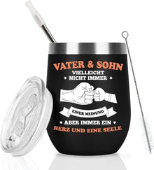 Vatertagsgeschenk To Go 12oz Thermobecher Camping Becher