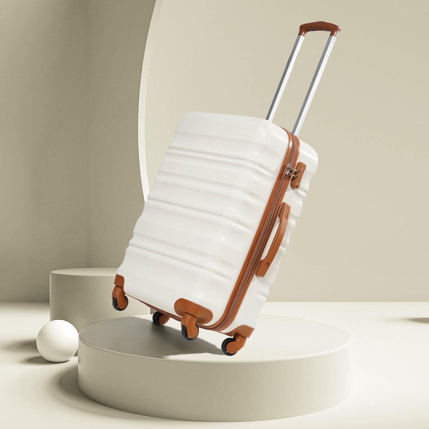COOLIFE Hartschalen-Koffer Trolley Rollkoffer TSA-Schloss 4