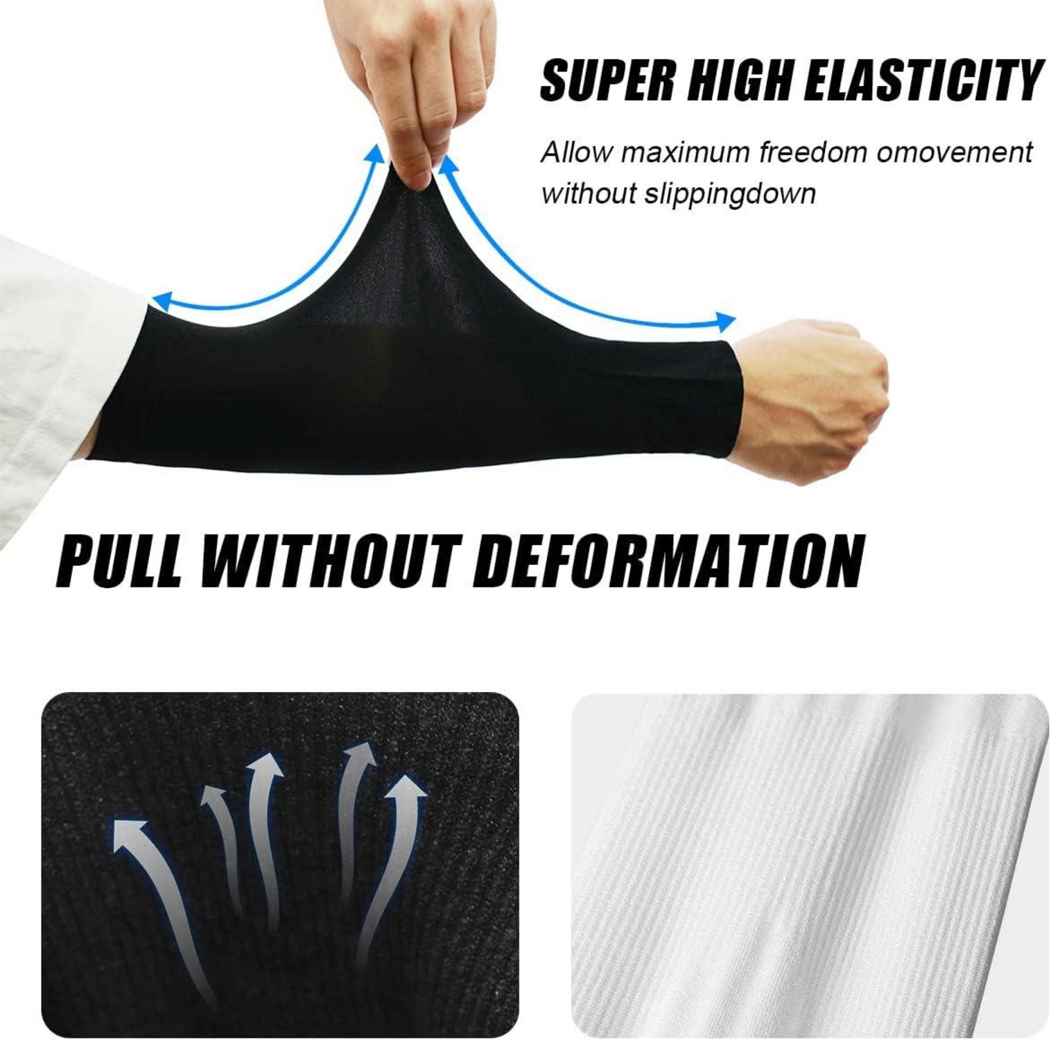 Armstulpen 2 Stück Unisex Anti-UV Arm Warmers Volleyball Outdoor