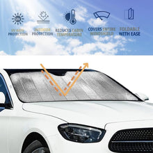 Sonnenschutz Auto Frontscheibe Faltbar UV-Schutz 130x65CM