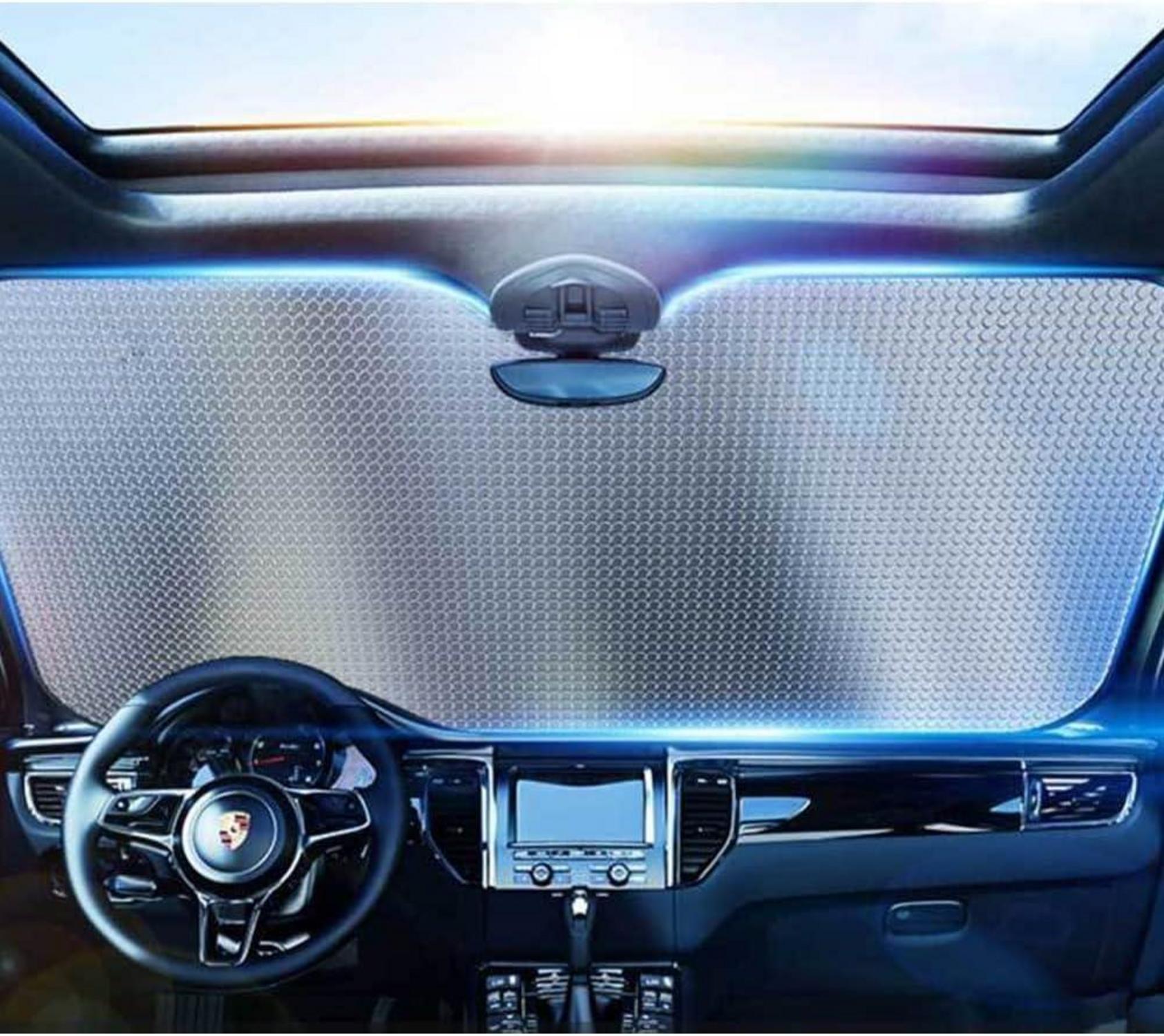 Sonnenschutz Auto Frontscheibe Faltbar UV-Schutz 130x65cm