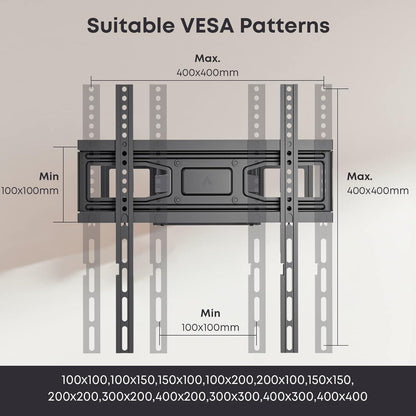 TV Wandhalterung Schwenkbar Neigbar für 32-70 Zoll Curved