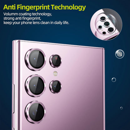 Kameraschutz Samsung Galaxy S23 Ultra gehärtetes Glas lila