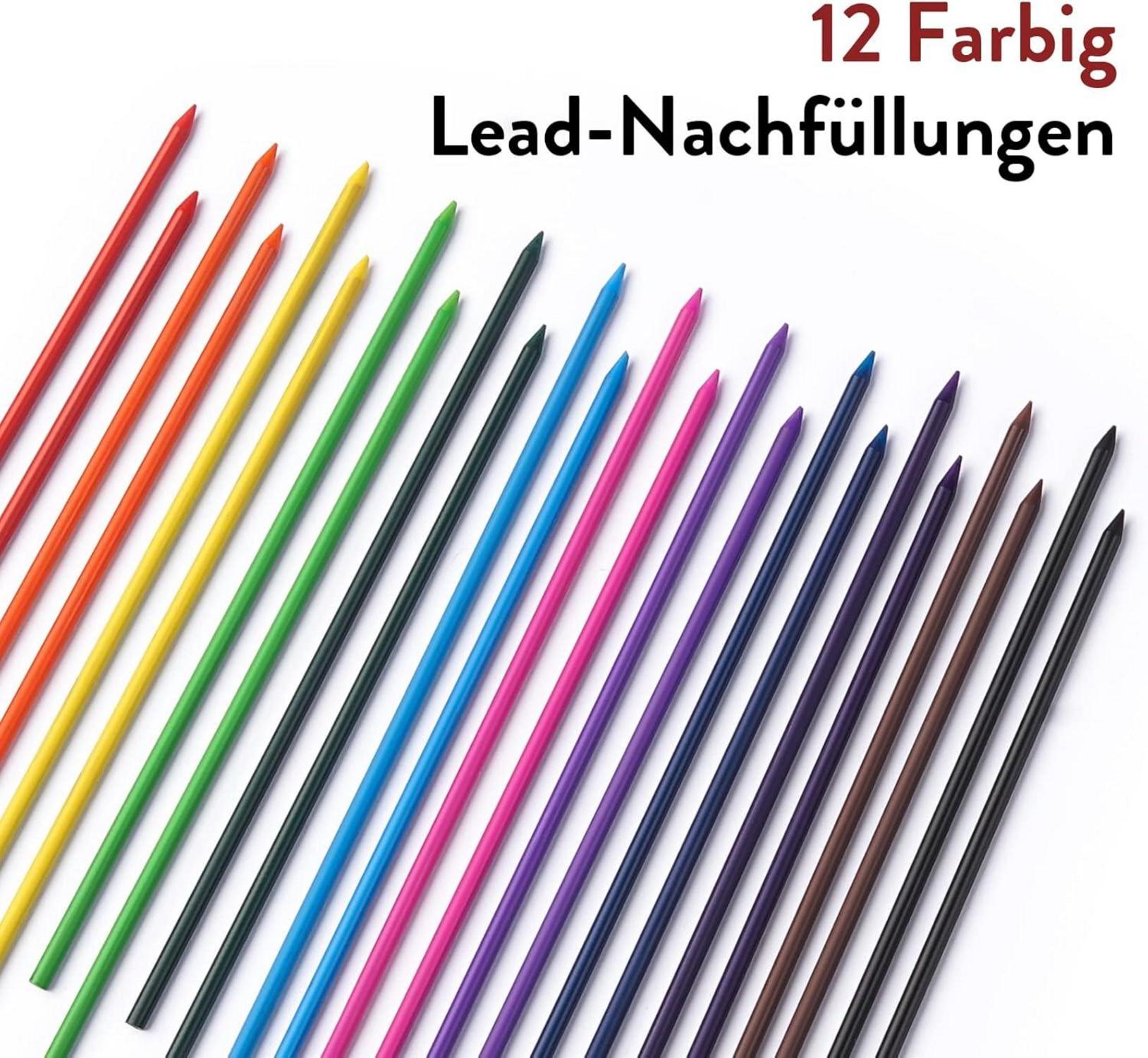 3er Set Druckbleistifte 2mm mit