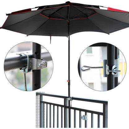 Sonnenschirm Clip Tischklammer Geländerbefestigung