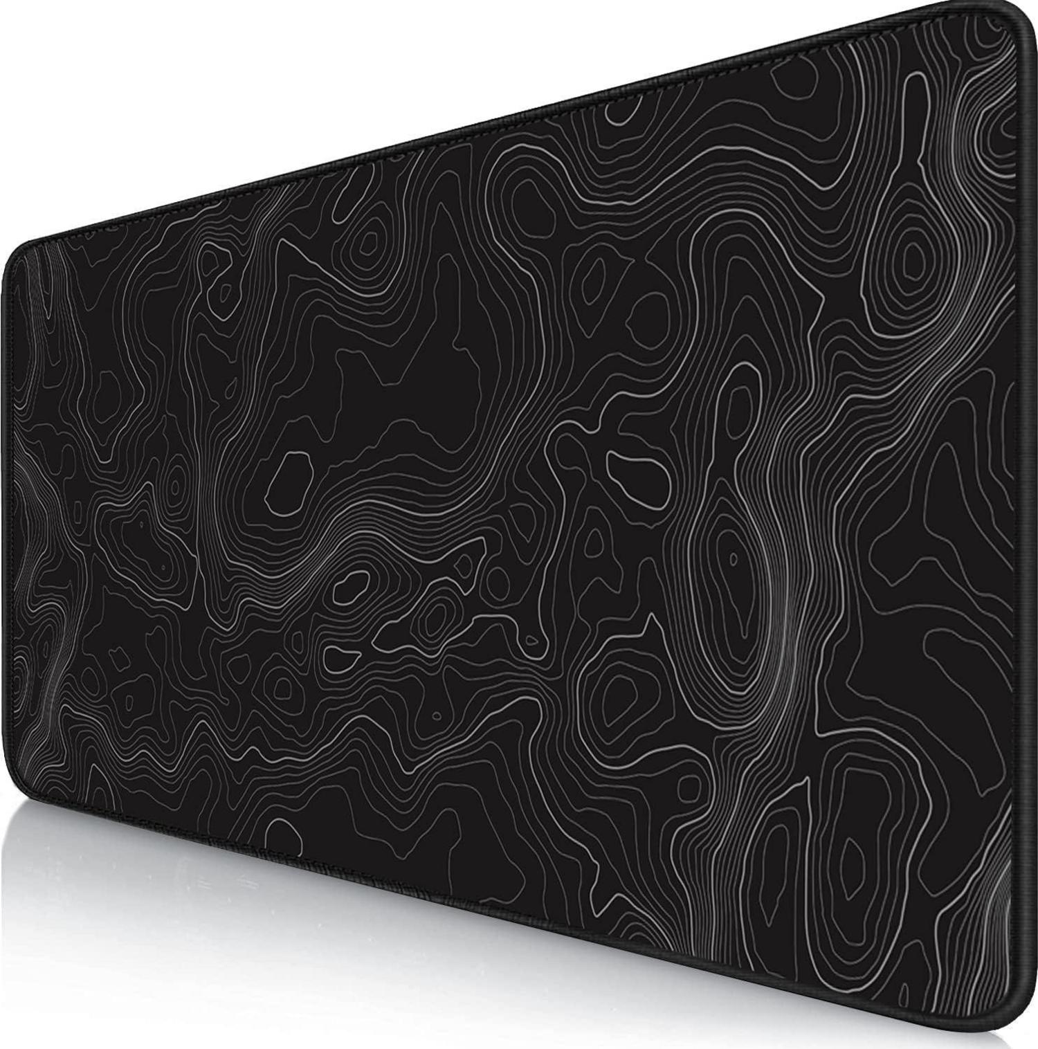 Gaming Mauspad XXL Japan Tuschemalerei Berg Sakura Sonne Fuji Mousepad