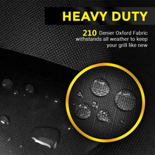 Grillabdeckung 145x61x117cm in blau, wasserdicht & langlebig