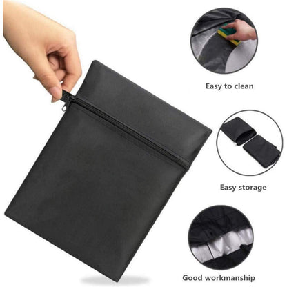 Grillabdeckung 145x61x117cm in blau, wasserdicht & langlebig