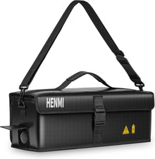 Ebike Akku Tasche Feuerfest 1000°C 49 x 15 x 15 cm Ladeloch 3 cm