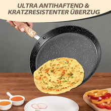 Crepe Pfanne 28cm Antihaft Induktion Omlettpfanne