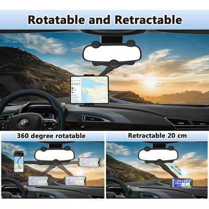 Rückspiegel Tablet Halterung verstellbar 360° Drehbar