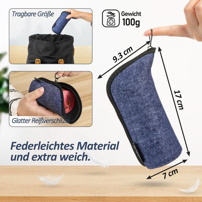 Pillendose 7 Tage 2 Fächer Tablettenbox Große Fächer 14 Extra Großen