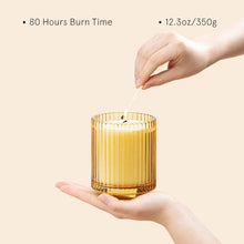 Sandelholz Patchouli Duftkerze 80h Brenndauer 350g Luxus