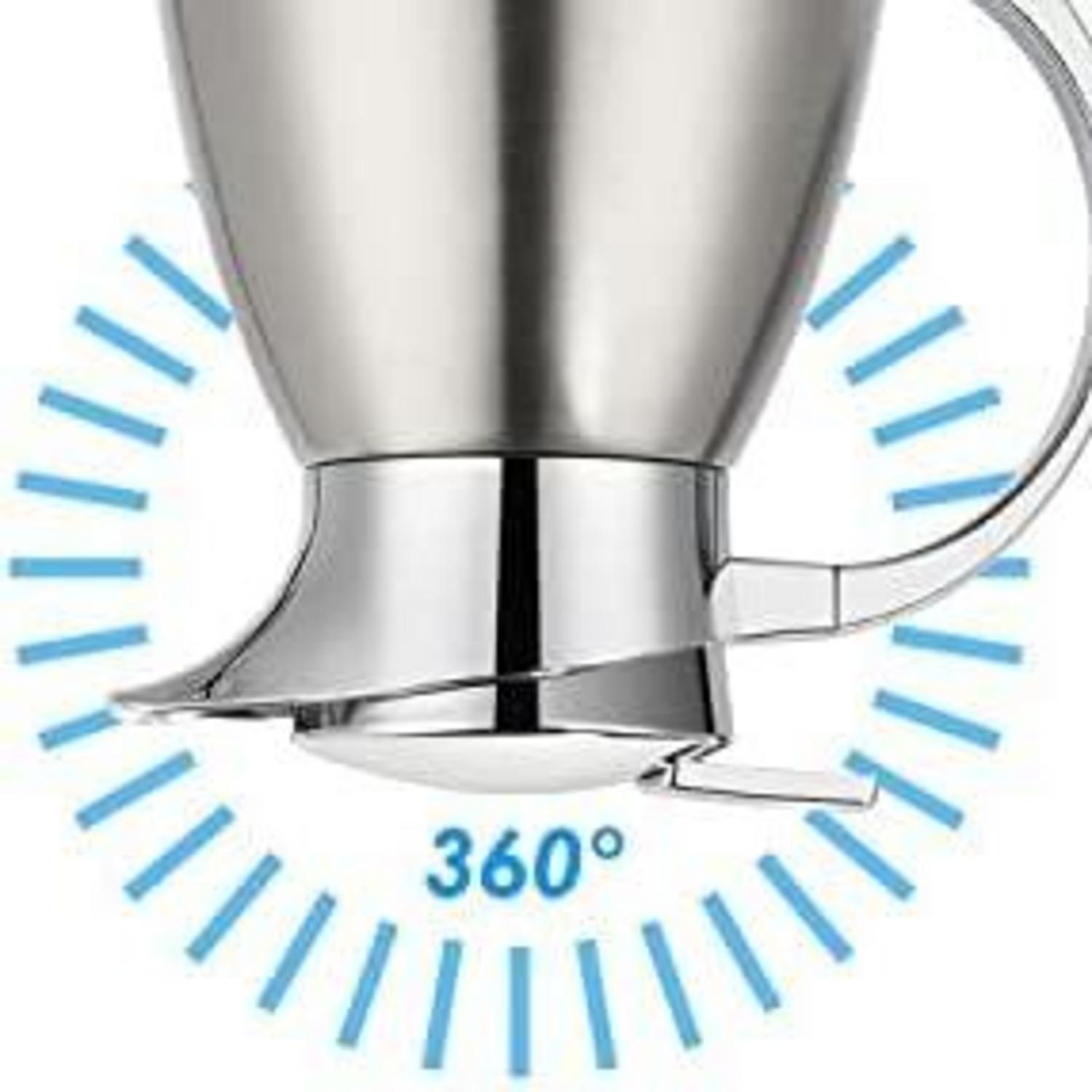 Isolierkanne 2.3 Liter Edelstahl Vakuum Kaffeekanne Tee Thermoskanne