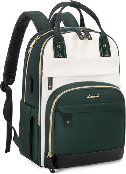 Rucksack Damen Laptop 15.6 Zoll USB Anti-Diebstahl Wasserdicht