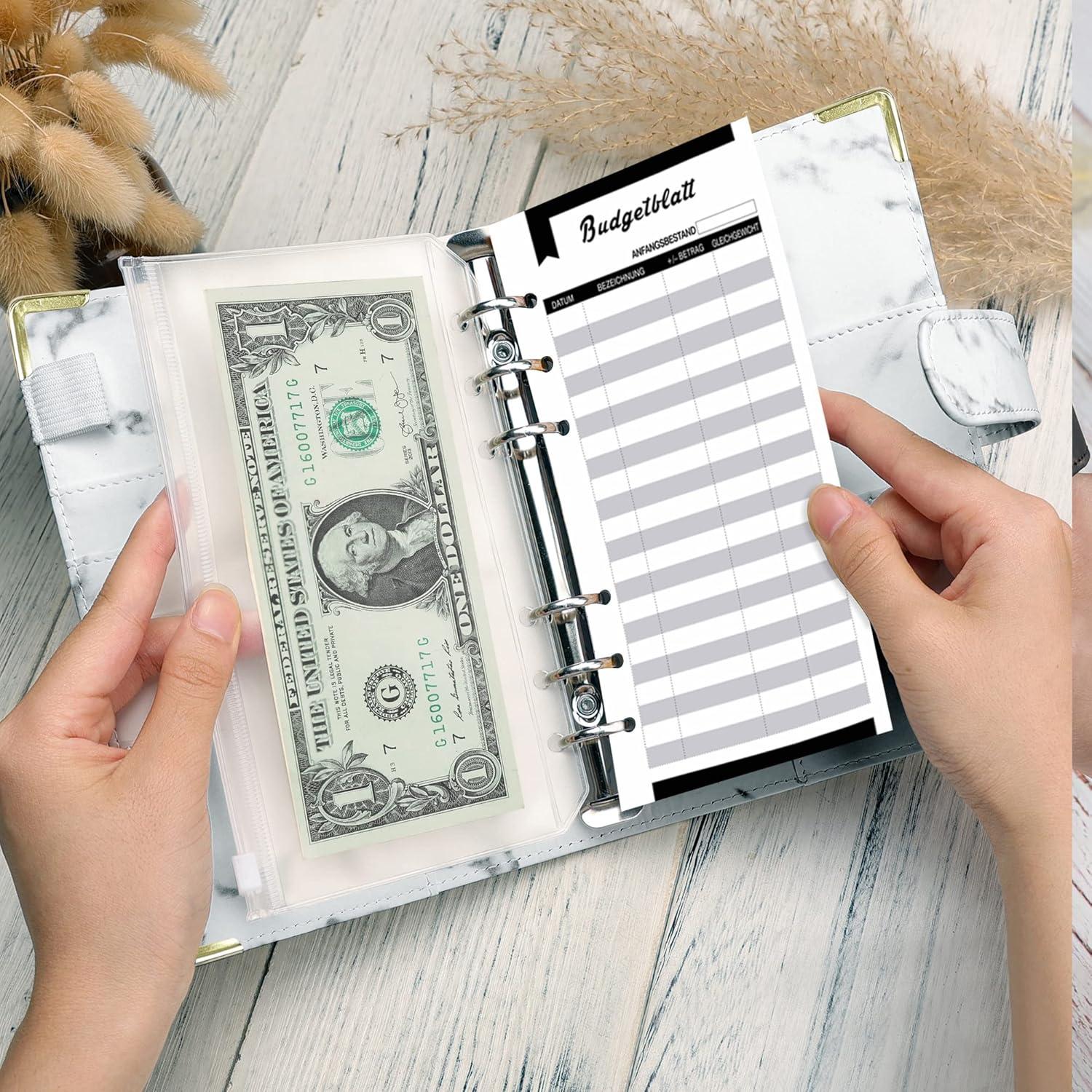 A6 Budget Planner Deutsch Geld Organizer Sparbuch Reisen Tagebuch Geschenk