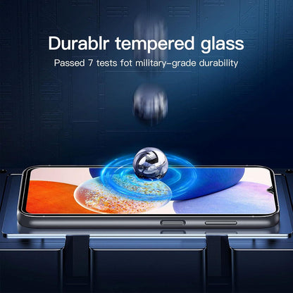Panzer Schutz Glas Samsung Galaxy A14 5G/4G M14 5G 3 Stück 9H HR HD