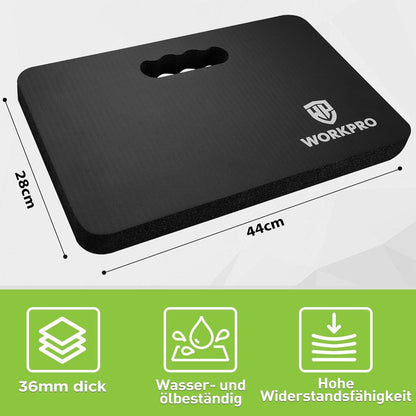 WORKPRO Kniekissen extra dick wasserdicht 28cm x 44cm mit Griff