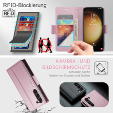 Samsung Galaxy S23 5G Handyhülle Premium Leder Klapphülle