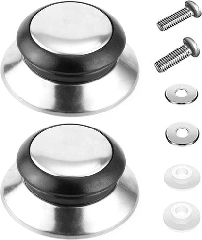 Universal Deckelgriff Set für Pfannen Topfdeckel Wasserkocher