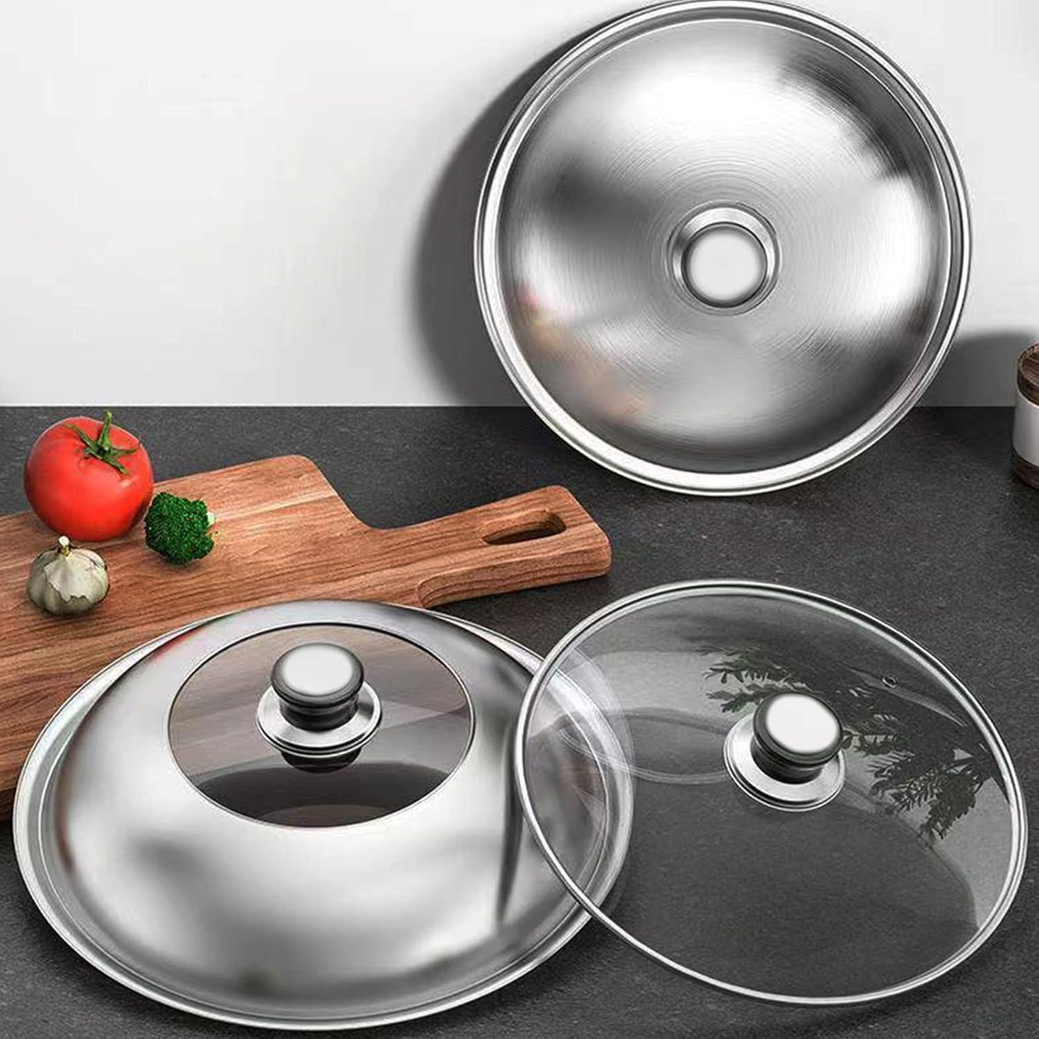 2x ergonomischer Deckelgriff für Pfannen- & Topfdeckel, hitzebeständig, einfach