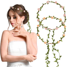 Blumenkranz Haarband Damen Mädchen Boho Hochzeit Party Kommunion
