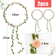 Blumenkranz Haarband Damen Mädchen Hochzeit Party Geburtstag