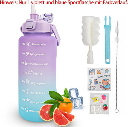 KETIEE Trinkflasche 2L mit