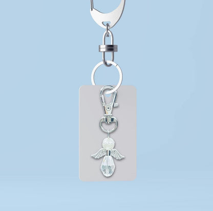 Schutzengel Schlüsselanhänger Geschenk 40. Geburtstag für Frau Männer