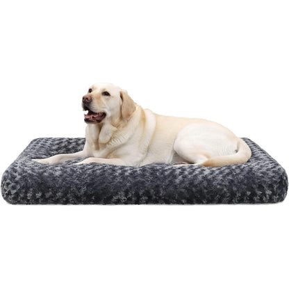 Hundebett Grosse Hunde Waschbar Hundekissen Grau 90x60cm