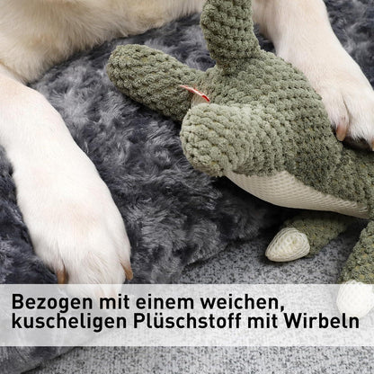 Hundebett Grosse Hunde Waschbar Hundekissen Grau 90x60cm