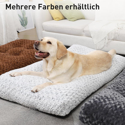 Hundebett Grosse Hunde Waschbar Hundekissen Grau 90x60cm