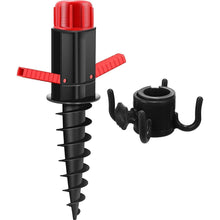 Bodenanker Sonnenschirm Eindrehbar 38cm ABS Kunststoff