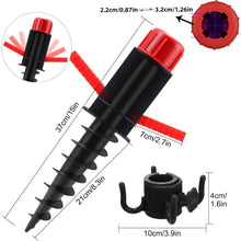 Bodenanker Sonnenschirm Eindrehbar 38cm ABS Kunststoff