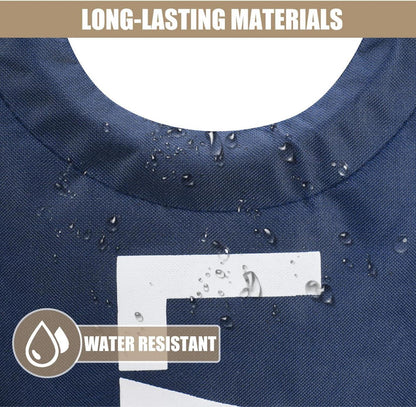 Faltbare Wäschekörbe 90L Dunkelblau mit Stand-up Design und Aluminiumgriffen