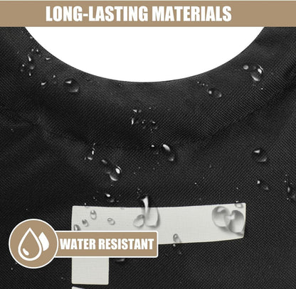 Faltbare Wäschekörbe 90L Schwarz Zusammenklappbar Groß Stand Up Design