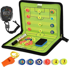 Fußball Taktiktafel Trainermappe Magnete Timer Pfeifen